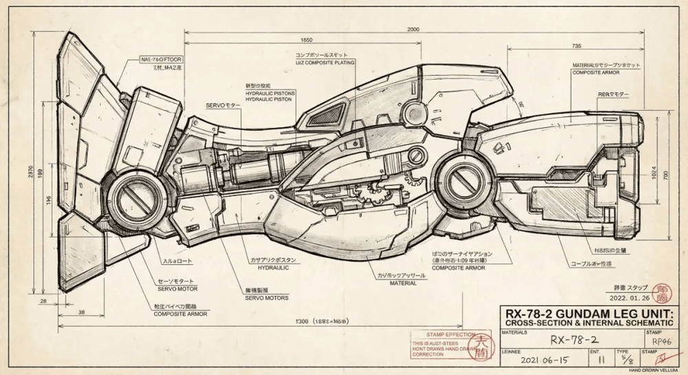 Cross-Section Drawing