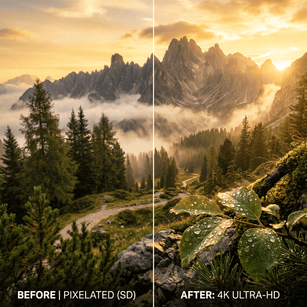 Resoluciones de hasta 4K listas para producción