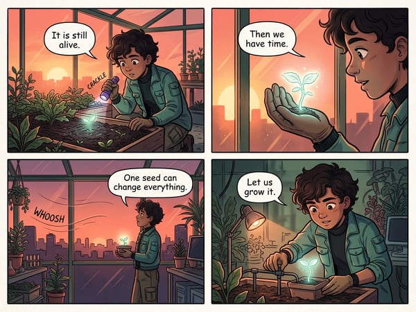 Pensado para una página de cómic completa