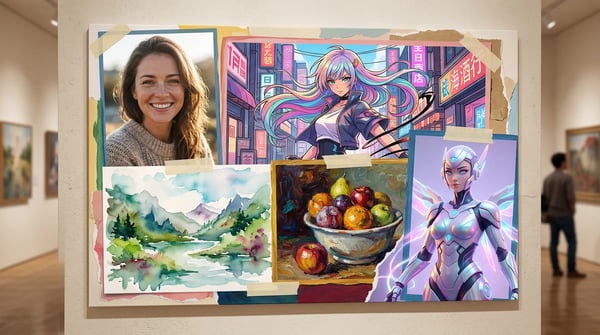 Multiple Art Styles and Visual Vibes