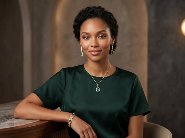 Jewelry on Model Photos for Ecommerce