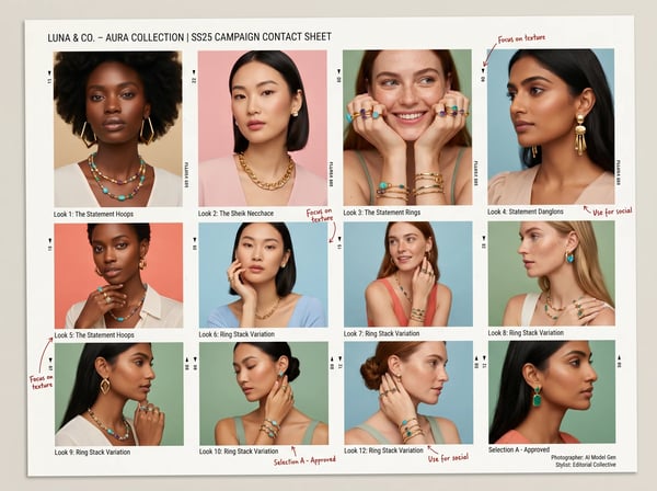 Batch Jewelry Visualization for Brands