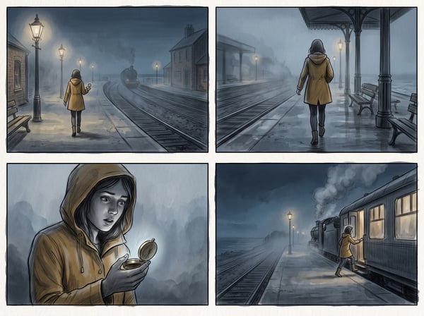 Four intentional views of one scene