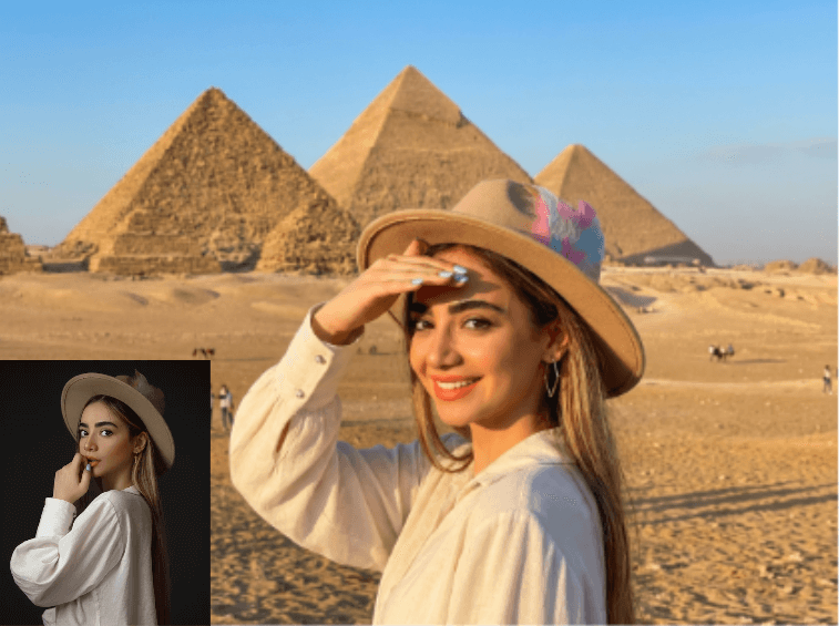 AI virtual travel